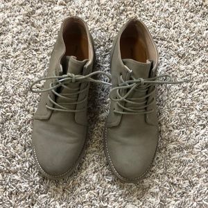 Olive Ankle Boots